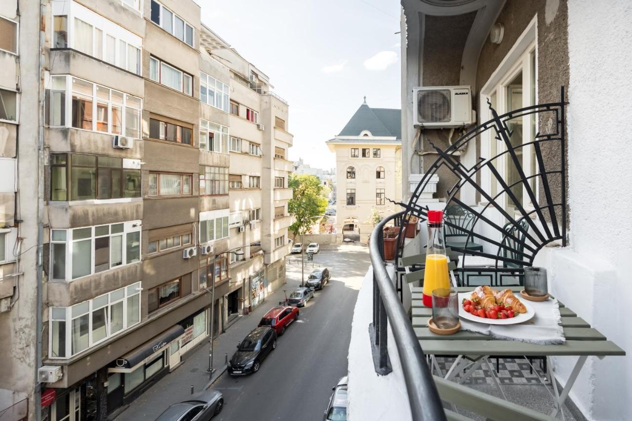 Cismigiu Serenity: 1Br Flat With Scenic Balcony Bucharest Luaran gambar
