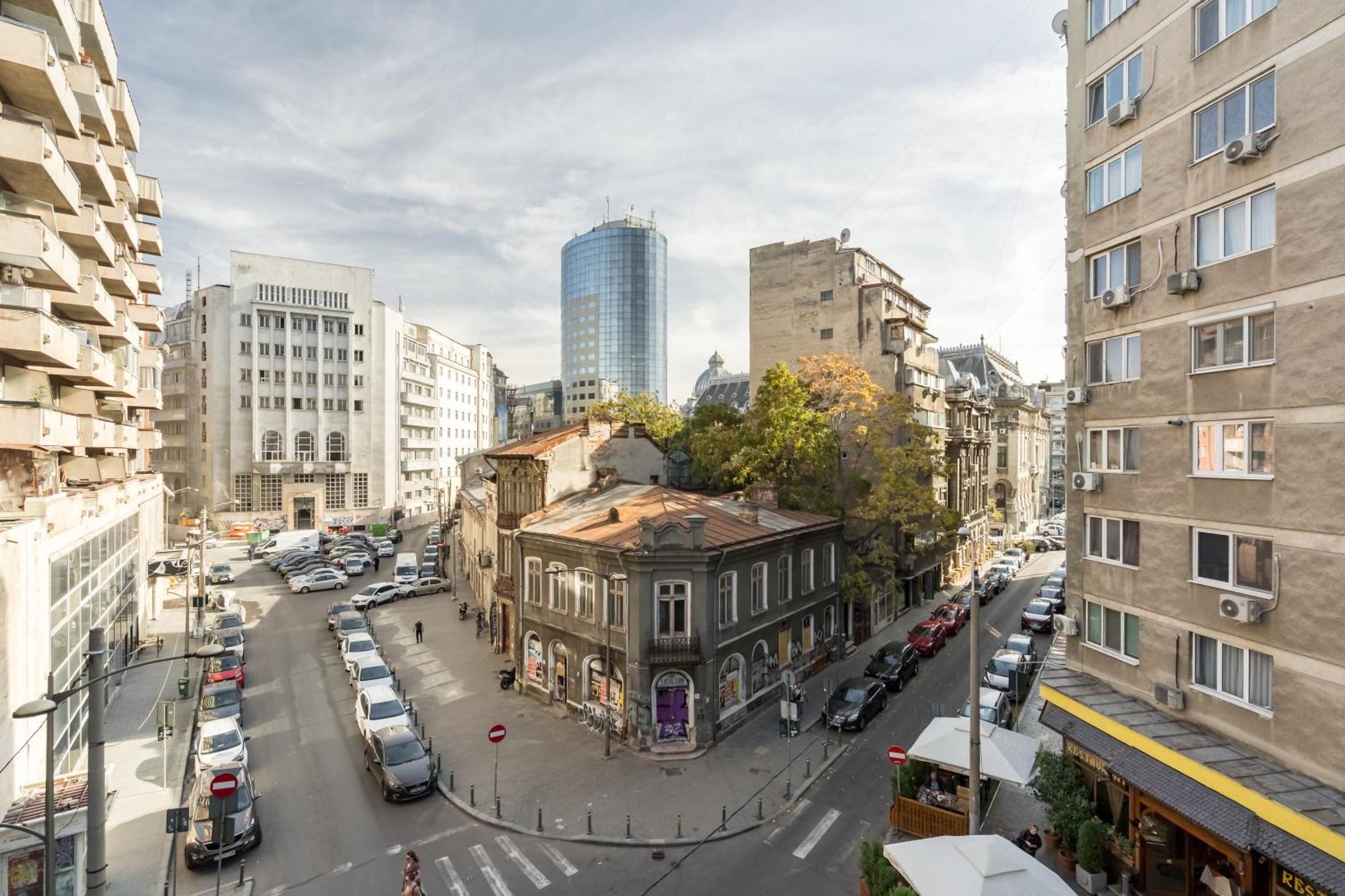 Cismigiu Serenity: 1Br Flat With Scenic Balcony Bucharest Luaran gambar